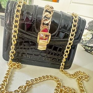 Bag with Gold Chain $18